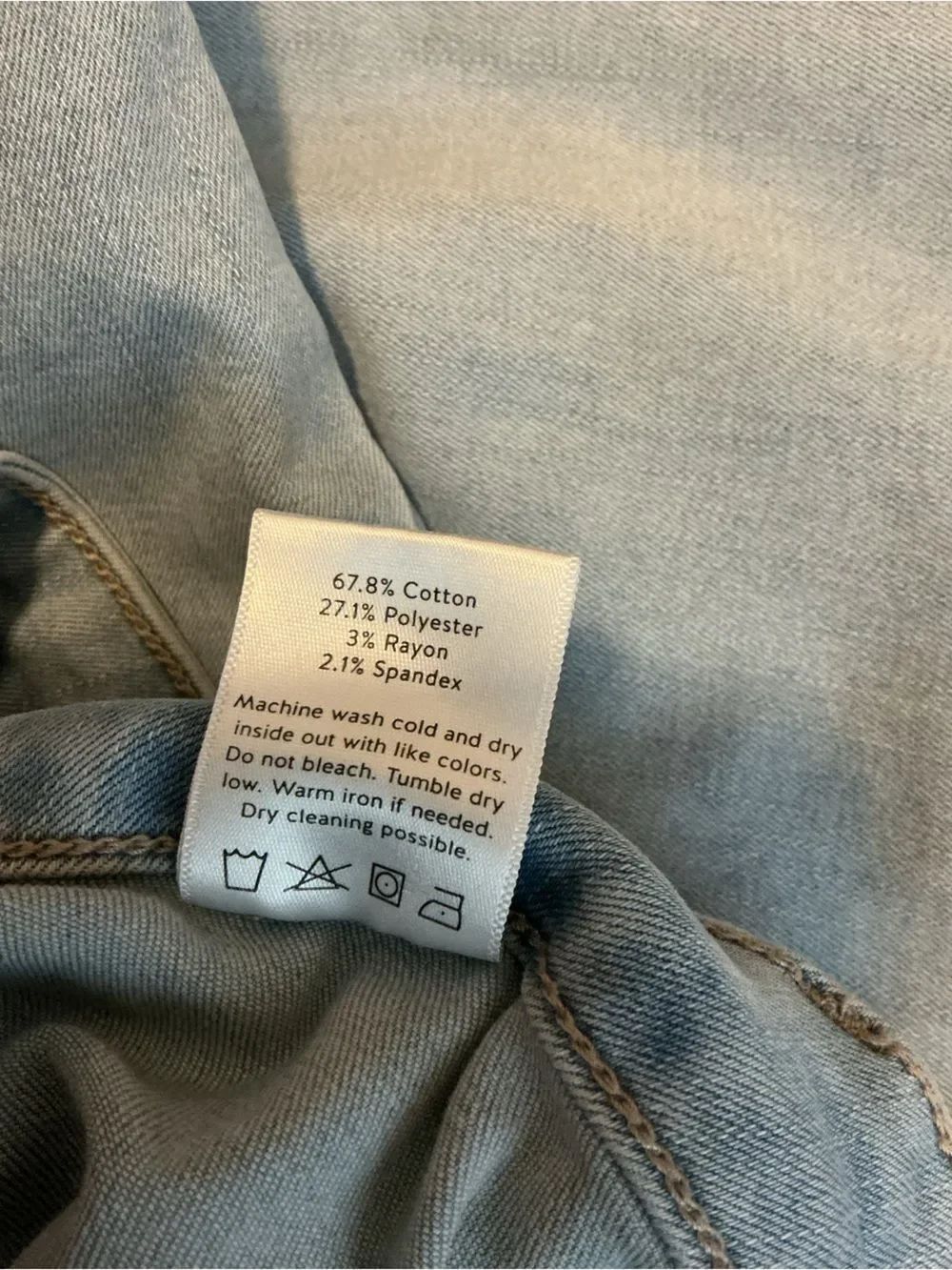 JBD “Just Black Denim”Wide Leg Light Blue Jeans - Picture 6 of 6